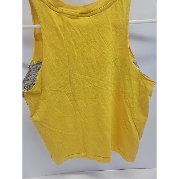 PINK victoria's Secret Tank Top Y2k Yellow Dog Sz‎ XS - Picture 10 of 11